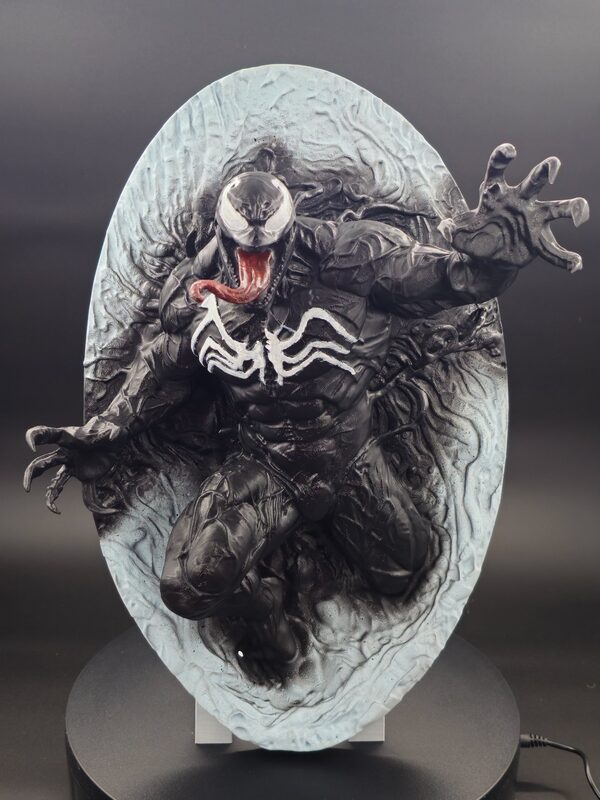 Symbiote burst wall sculpture