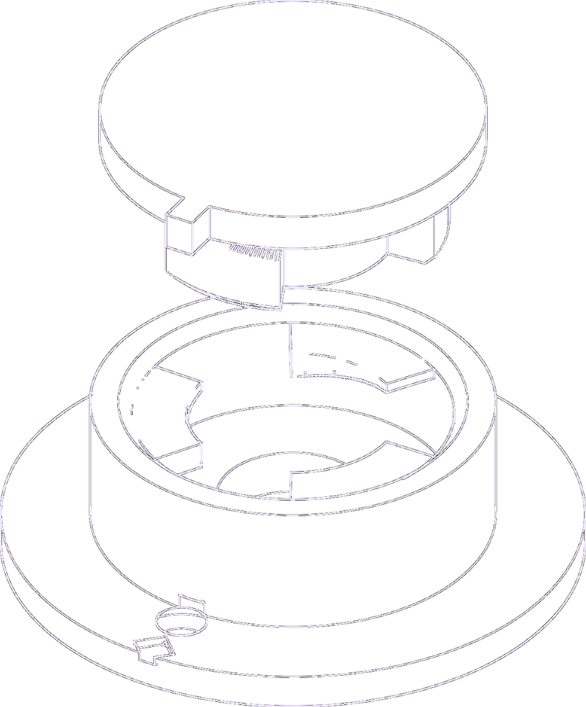 NERDLOCK-H puck and receiver