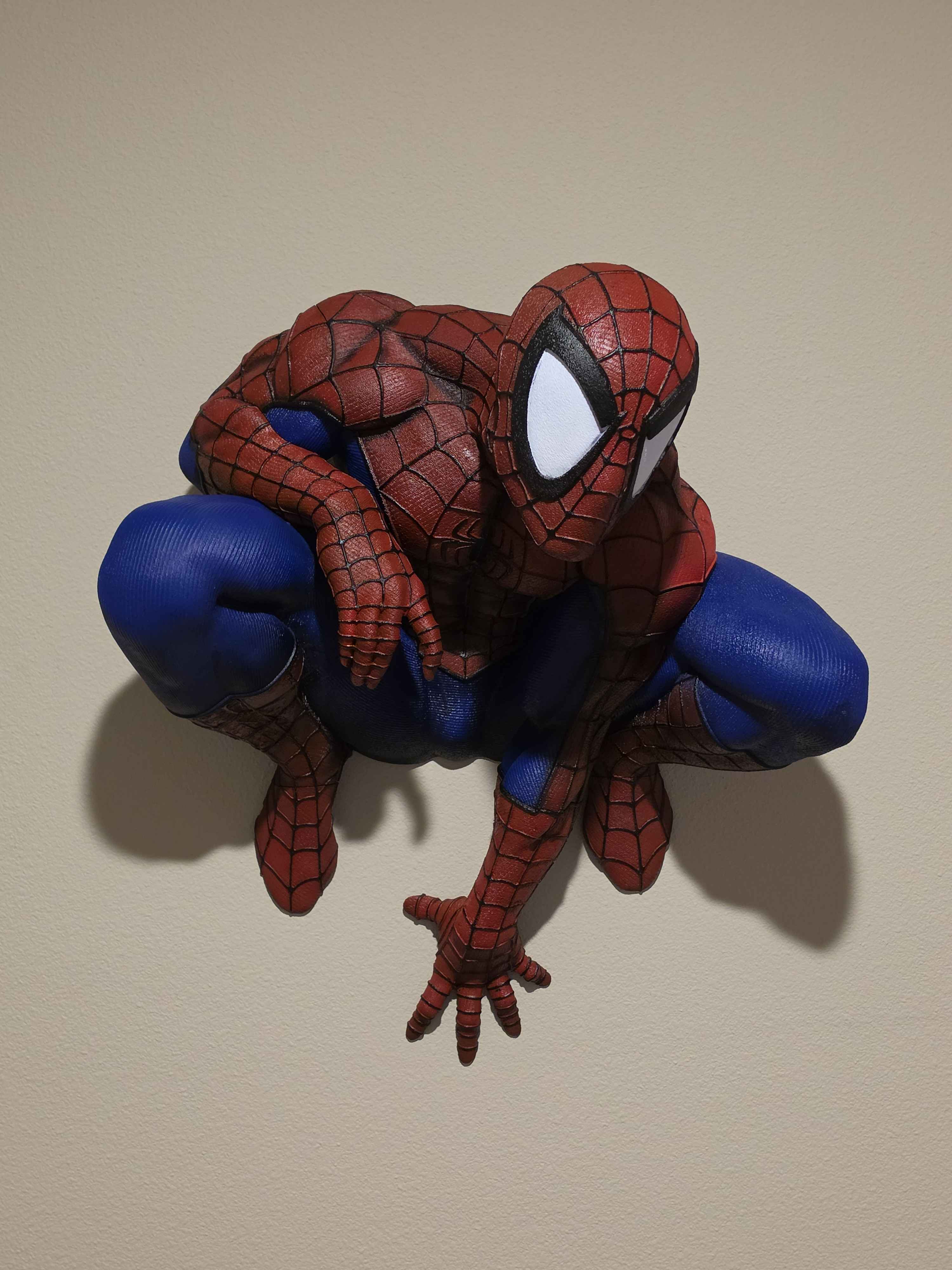 Custom Spider-Man 3D Print - Hand-Painted & Airbrushed